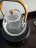 家用燒水壺泡茶大功率電陶爐白茶煮茶耐熱套組茶壺茶具高功率 黑色爐+壺+烤網(wǎng) 曬單實(shí)拍圖
