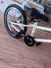 京東京造行云兒童自行車(chē)6-12歲京東自營(yíng)山地自行車(chē)學(xué)生男女孩20寸山野白 曬單實(shí)拍圖