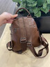 紀詩(shī)哲輕奢包包女包2026新款時(shí)尚百搭雙肩包電腦背包生日禮物送女友老婆 棕色 曬單實(shí)拍圖