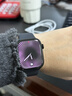 Apple/蘋(píng)果 Watch S11 智能手表GPS款42毫米亮黑色鋁金屬表殼黑色運動(dòng)型表帶S/M MEU94CH/B 曬單實(shí)拍圖
