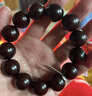 紅良緣正宗印度小葉紫檀手串高油密順紋男女款文玩佛珠念珠盤(pán)玩送禮12MM 曬單實(shí)拍圖
