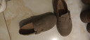 西遇勃肯鞋女2025新款春夏復古休閑圓頭平底鞋全包博肯單鞋 卡其色 38 曬單實(shí)拍圖
