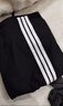 阿迪達斯（adidas）女 運動(dòng)型格系列 S WV BANANA PNT 梭織長(cháng)褲 KB5224 黑色  S  曬單實(shí)拍圖