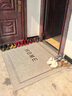 云皎2026入戶(hù)門(mén)地墊客廳臥室地毯進(jìn)門(mén)墊仿劍麻入門(mén)口玄關(guān)腳墊免洗 米色紋 80cm*120cm 全新升級 曬單實(shí)拍圖