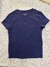 優(yōu)衣庫合作款/女裝圓領(lǐng)短T恤/短袖484001 69 藏青色 M 曬單實(shí)拍圖