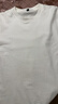 凡客誠品（VANCL）純棉長(cháng)袖T恤男春秋季圓領(lǐng)內搭衣服休閑寬松透氣打底衫 白色 L 曬單實(shí)拍圖