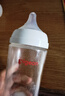 貝親（Pigeon）玻璃奶瓶寬口徑防脹氣240ml M號奶嘴 3月+ AA187  曬單實(shí)拍圖