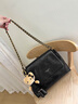 GIEVSZHE女包2026新款包包輕奢侈女士單肩腋下鏈條包情人節生日禮物送老婆 黑色 禮盒裝 曬單實(shí)拍圖