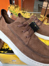 路伴健步鞋磨砂牛皮26新款男鞋真皮低幫系帶戶(hù)外休閑鞋舒適輕便 咖啡色 41 曬單實(shí)拍圖