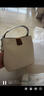 稻草人包包女款2026新牛皮單肩斜挎水桶包輕奢高端生日禮物送女友老婆 曬單實(shí)拍圖