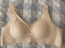 貓人無(wú)痕內衣女士無(wú)鋼圈文胸大胸顯小提拉聚攏上托防下垂薄粉底液胸罩 曬單實(shí)拍圖