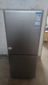 海爾（Haier）「一級能效風(fēng)冷無(wú)霜」165L兩門(mén)家用小戶(hù)型冰箱真省電黑金凈化灰色HC2-165WGHC2E9S9國家補貼 曬單實(shí)拍圖