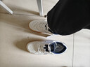 回力運動(dòng)球鞋低幫厚底防滑乒羽鞋透氣網(wǎng)面男女情侶鞋減震地板乒乓球鞋 室內室外均適合103HC白/深藍 43/標準尺碼 曬單實(shí)拍圖