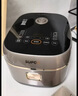 蘇泊爾（SUPOR）電飯煲0涂層球釜IH加熱大容量4升3-4人家用不銹鋼蒸煮燉煲湯多功能智能電飯鍋SF40HC2984 曬單實(shí)拍圖