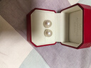 天使之淚淡水珍珠耳釘S925銀13-14mm大點(diǎn)位時(shí)尚耳飾送女友生日新年禮物 曬單實(shí)拍圖