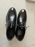 戈耐（GENAI）男士商務(wù)正裝皮鞋男生真皮透氣圓頭內增高鞋8cm皮鞋婚禮結婚男鞋 黑色增高10CM 42 (260mm) 曬單實(shí)拍圖