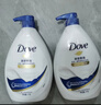 多芬（Dove）沐浴露2大瓶 香味持久滋養美膚深層清潔留香 男女通用大套裝 深層瑩潤1000g*2瓶+5g 曬單實(shí)拍圖
