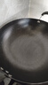 閻鐵匠章丘炒鍋鐵鍋 炒菜鍋無(wú)涂層家用不易粘鍋圓底輕便炒勺鍛打已開(kāi)鍋 32cm黑鍋鏡面木把帶耳3-5人D 32cm 圓底炒鍋 曬單實(shí)拍圖