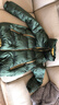 千仞崗冬季羽絨服亮面面包服撞色短款立領(lǐng)時(shí)尚潮流百搭休閑保暖防寒服女 海藻綠 S (160) 曬單實(shí)拍圖