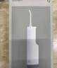 米家小米便攜式電動(dòng)沖牙器F300 手持式創(chuàng  )新散射脈沖 4檔模式3種噴嘴 240ML大水箱水牙線(xiàn)牙齒清潔器 米家電動(dòng)沖牙器F300 煙紗白 曬單實(shí)拍圖