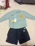 嘟嘟家男童夏季短褲工裝風(fēng)兒童夏裝五分褲休閑百搭女童褲子山系輕露營(yíng)風(fēng) 牛仔藍 100 曬單實(shí)拍圖