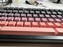 邁從（MCHOSE）G87 V2旋鈕無(wú)線(xiàn)機械鍵盤(pán)電競游戲客制化有線(xiàn)/藍牙三模87鍵配列g(shù)asket結構全鍵熱插拔筆記本辦公 G87 黑莓粉漸變側刻 熾焰軸 曬單實(shí)拍圖