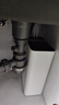 美的（Midea）凈水器1100G流速家用廚下式凈水機直凈飲水接自來(lái)水廚下式前置過(guò)濾器小白超濾機一體芯MU1861A 【3L/min】大流量省芯凈水器 曬單實(shí)拍圖