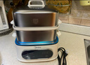 美的（Midea）電蒸鍋電煮鍋0涂層不銹鋼底鍋家用上蒸下煮14.5L大容量蒸燉煮涮一體多功能專(zhuān)用鍋新款自營(yíng) ZGC2899 曬單實(shí)拍圖