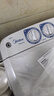 美的（Midea）雙桶洗衣機半自動(dòng)8公斤 品質(zhì)雙電機雙缸洗脫分離大件輕松洗 以舊換新家電煥新補貼 雙缸 曬單實(shí)拍圖