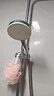 京東京造三擋水花增壓手持單頭花灑噴頭淋浴頭110mm大面板硅膠出水嘴 曬單實(shí)拍圖