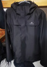 拓路者（Pioneer Camp）朱雀沖鋒衣男硬殼春季防風(fēng)夾克外套戶(hù)外運動(dòng)滑雪服高海拔登山服 黑色-雪裙版 XL 曬單實(shí)拍圖
