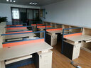 茗禹四人位職員辦公桌椅組合辦公家具屏風(fēng)工位電腦桌椅財務(wù)桌電腦桌 配套辦公椅 曬單實(shí)拍圖