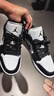 Jordan男女休閑鞋 AJ1熊貓 JORDAN 1運動(dòng)鞋DC0774-101黑白39 曬單實(shí)拍圖