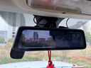360汽車(chē)行車(chē)記錄儀M320 2K+1440P高清夜視 前后雙錄車(chē)載流媒體后視鏡 曬單實(shí)拍圖