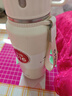 草莓生活保溫杯女款便攜式嬰兒外出沖奶保溫壺316大容量水杯女生長(cháng)效保溫 白色 800ml （保溫48小時(shí)） 曬單實(shí)拍圖