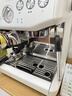 鉑富（Breville）BES876 半自動(dòng)咖啡機 家用意式 研磨奶泡一體式 智能輔助壓粉系統 大容量水箱 25擋研磨 白 曬單實(shí)拍圖