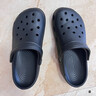CROCS卡駱馳經(jīng)典特林洞洞鞋男女同款拖鞋耐磨休閑鞋一腳蹬鞋|206340 黑色-001 41 /42(260mm) 曬單實(shí)拍圖