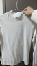 班尼路（Baleno）長(cháng)袖t恤男春秋季基礎款純色圓領(lǐng)男士打底衫寬松純棉上衣男女同款 曬單實(shí)拍圖