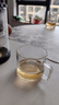 金灶（KAMJOVE）茶杯玻璃茶杯品茗杯耐熱玻璃杯 家用辦公室喝茶杯泡茶杯小茶杯 K-106/4個(gè)裝120毫升 曬單實(shí)拍圖