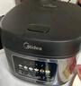 美的（Midea）電飯煲5L大容量家用電飯鍋4-5-8-10人多功能智能預約柴火飯煲湯煮粥蛋糕不粘內膽快速飯微壓飯煲 5L 【微壓燜香閥】高清炫彩屏 曬單實(shí)拍圖
