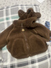 迷你巴拉【凈電絨】男女童外套聯(lián)名泰迪熊寶寶外衣冬新品 胡桃棕51002 【靜電絨外套】 100 cm 曬單實(shí)拍圖