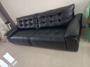 全友家居復古輕奢風(fēng)頭層牛皮沙發(fā)客廳家用大黑牛真皮藝直排式飛鳥(niǎo)沙發(fā) 曬單實(shí)拍圖