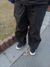 美特斯邦威[商場(chǎng)同款]休閑褲男春款直筒傘兵工裝褲純色百搭褲 影黑 L 175 82A 曬單實(shí)拍圖