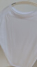 優(yōu)衣庫男裝女裝快干圓領(lǐng)T恤/短袖26春夏新款482300 00 白色 L 曬單實(shí)拍圖