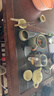 凝古軒 實(shí)木茶桌椅組合泡茶臺帶燒水壺一體式小陽(yáng)臺大板茶幾整套辦公室 1.5米寶鼎+1圈椅+4月牙椅 石茶盤(pán) 曬單實(shí)拍圖