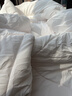 水星家紡被子春秋被雙人空調被子A類(lèi)纖維被芯被褥約4.6斤 曬單實(shí)拍圖