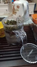 金灶金灶TP-140 飄逸杯耐熱玻璃泡茶壺茶水分離PC內膽一鍵濾茶泡茶杯 透明 TP140 300ml 1只 曬單實(shí)拍圖