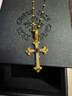 IRIS CROSS黃金吊墜999足金 荊棘御守鑲天然鉆十字護身符吊墜 黑金高級禮物 荊棘御守【Plus版】-約11.88克 曬單實(shí)拍圖