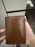 CHARLES&KEITH質(zhì)感純色包包女包多卡位短款錢(qián)包女士生日禮物CK6-10680907 Chocolate巧克力色 XXS 曬單實(shí)拍圖