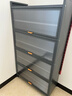 鋼制鞋柜家用門(mén)口大容量防塵鞋架室內入戶(hù)門(mén)玄關(guān)柜翻門(mén)多層儲物柜 灰色【四門(mén)九層】800*350*1440-加厚碳鋼 曬單實(shí)拍圖